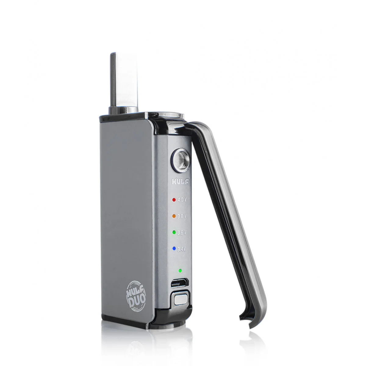 Wulf Mods Duo 2 in 1 Cartridge Vaporizer Vaporizers Wulf Mods Silver  