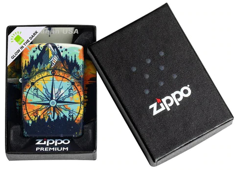Zippo Lighter - Color Pop Compass Zippo Zippo   
