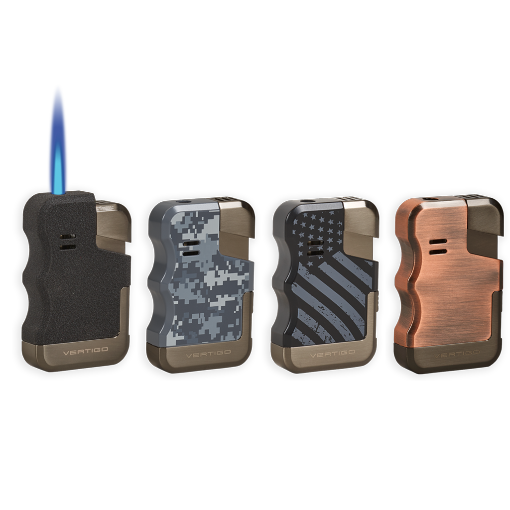Vertigo Gator Single Torch Flame Lighter Lighter Vertigo   