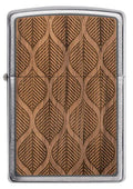 Zippo Lighter - Woodchuck Walnut Leaves Zippo Zippo   