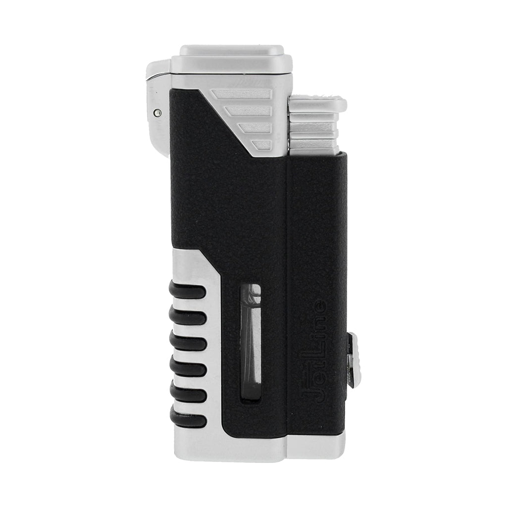 Jetline Gotham Quadruple Torch Lighter Lighter Jetline Black & Chrome  