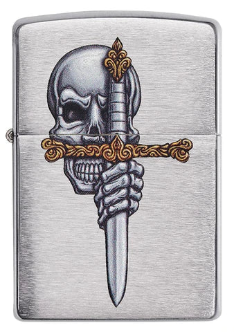 Zippo Lighter - Sword Skull Zippo Zippo   
