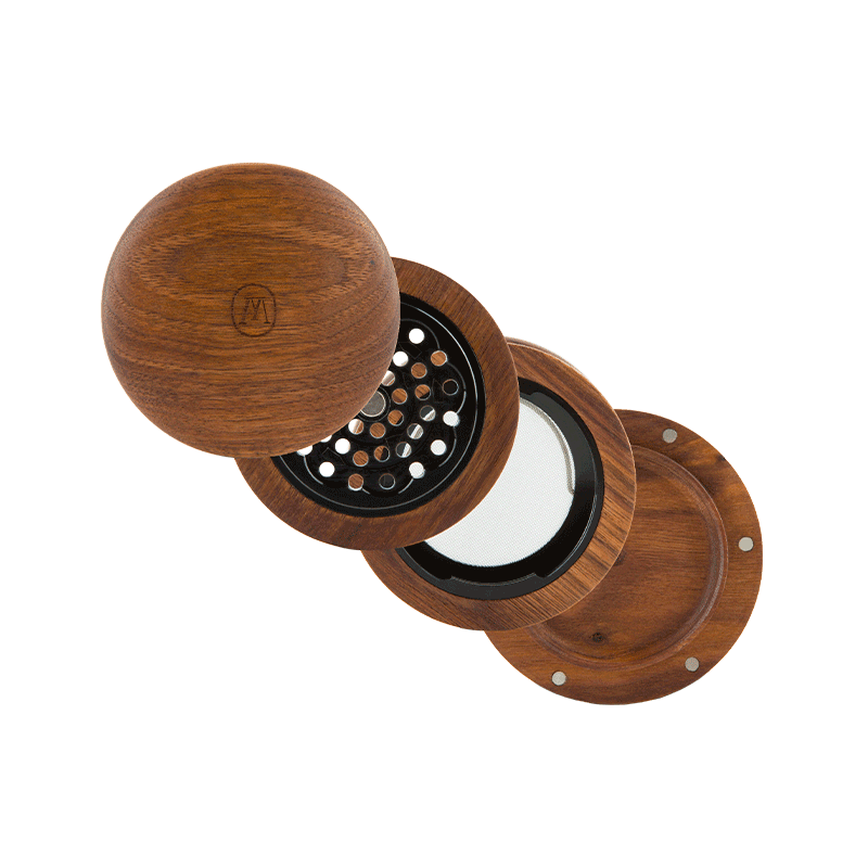 Marley Natural Large Four-Piece Grinder Cannabis Accessories Marley Natural   