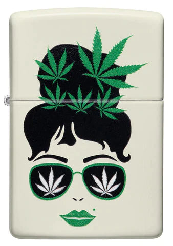 Zippo Lighter - Lady Cannabis Zippo Zippo   