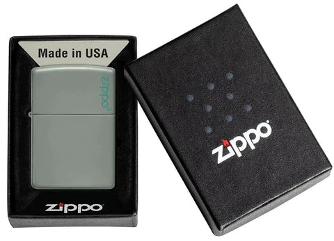 Zippo Lighter - Sage Green w/ Zippo Logo Zippo Zippo   