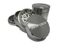 Hush Crush 2" 4-Piece Magnetized Herbal Grinder - Gray Cannabis Accessories Hush Crush   