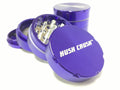 Hush Crush 2" 4-Piece Magnetized Herbal Grinder - Purple Cannabis Accessories Hush Crush   