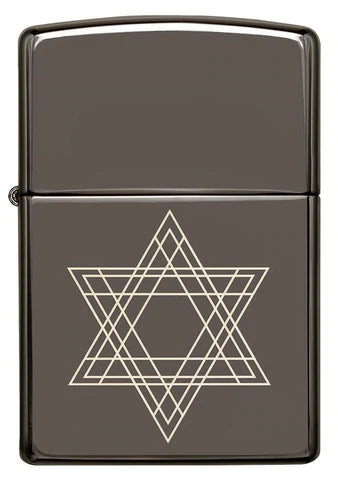 Zippo Lighter - Star Of David Zippo Zippo   