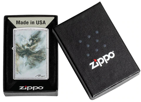 Zippo Lighter - Luis Royo Swirling Gracefully Zippo Zippo   