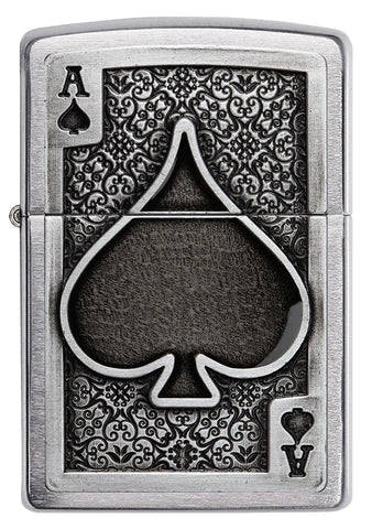 Zippo Lighter -  Ace Of Spades Emblem Zippo Zippo   