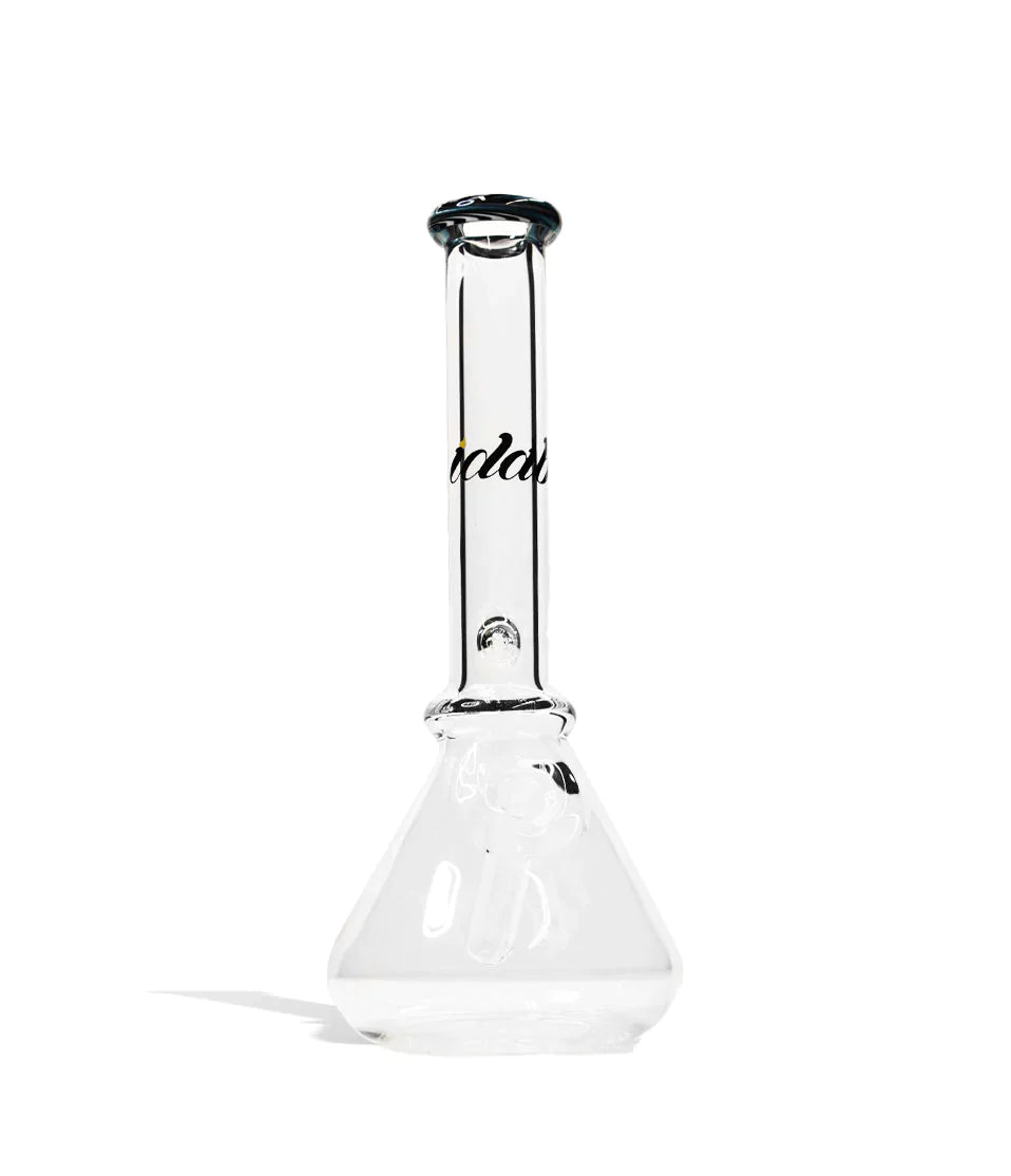 iDab Mini Beaker Worked Lip Water Pipe Cannabis Accessories iDab Blue-White  