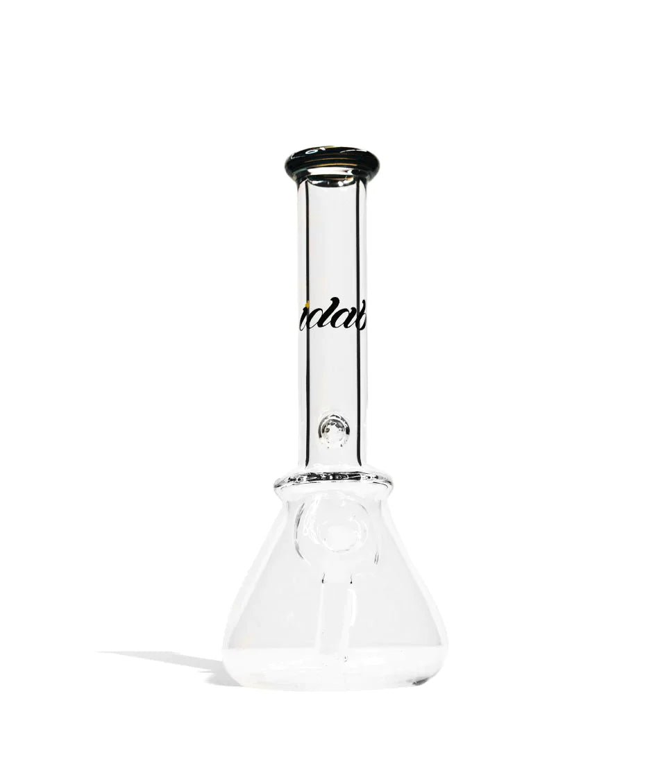 iDab Mini Beaker Worked Lip Water Pipe Cannabis Accessories iDab Green-Yellow  