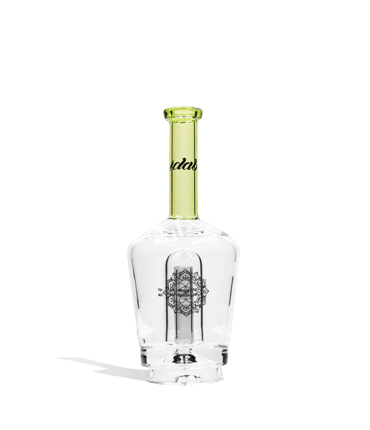 iDab Puffco Peak Transparent Glass Attachment Cannabis Accessories iDab Green  