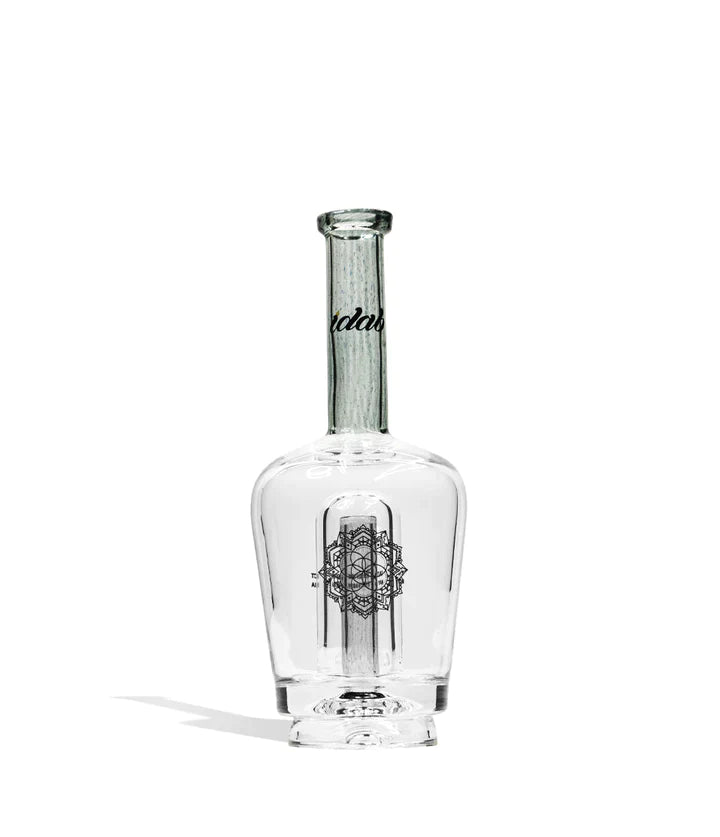 iDab Puffco Peak Transparent Glass Attachment Cannabis Accessories iDab Grey  