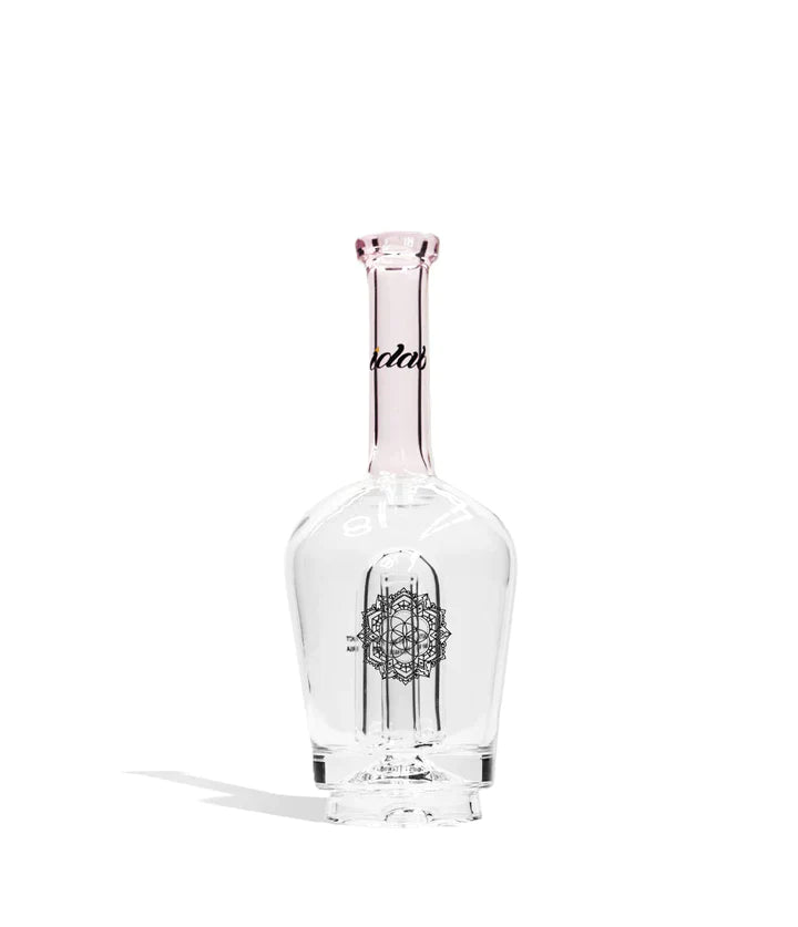 iDab Puffco Peak Transparent Glass Attachment Cannabis Accessories iDab Pink  