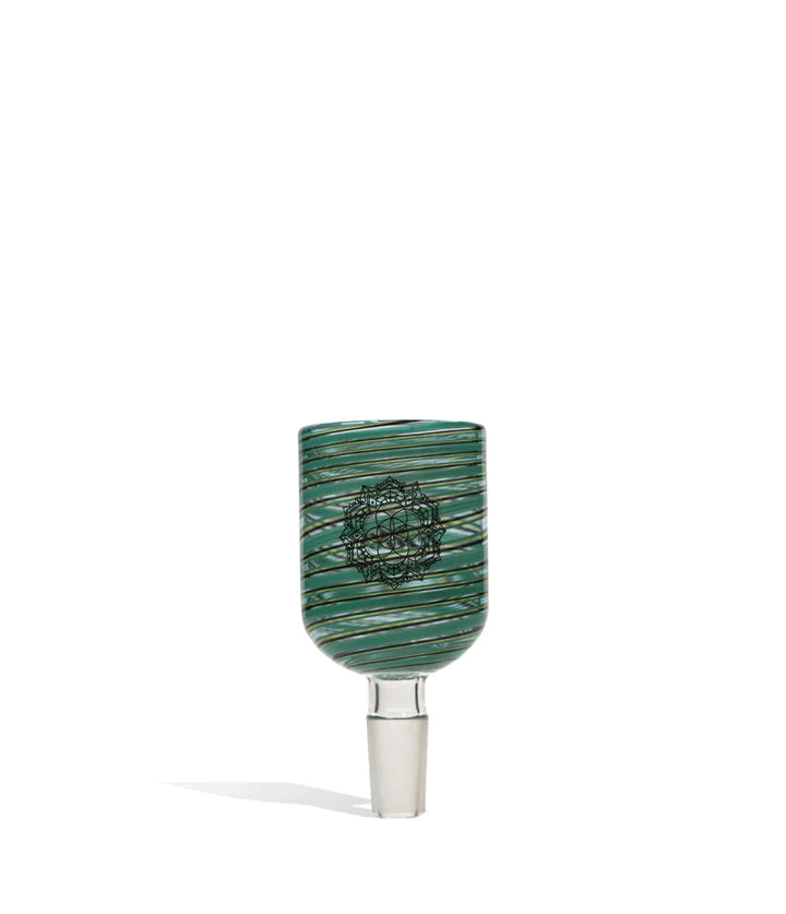 iDab Puffco Proxy 14MM Worked Water Pipe Bowl Cannabis Accessories iDab Blue-Green  