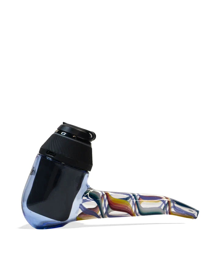 iDab Puffco Proxy Worked Pipe Cannabis Accessories iDab Rainbow Wig Wag Blue 