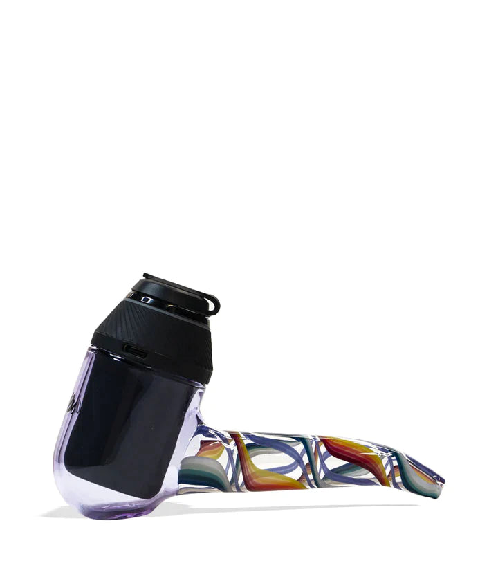 iDab Puffco Proxy Worked Pipe Cannabis Accessories iDab Rainbow Wig Wag Purple 