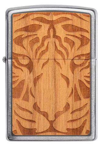 Zippo Lighter - Woodchuck Cherry Tiger Head Zippo Zippo   