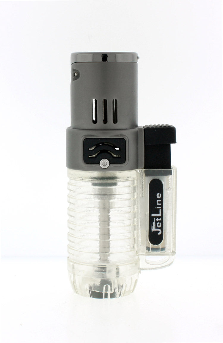 Jetline Super Triple Torch Lighter Lighter Jetline Clear  