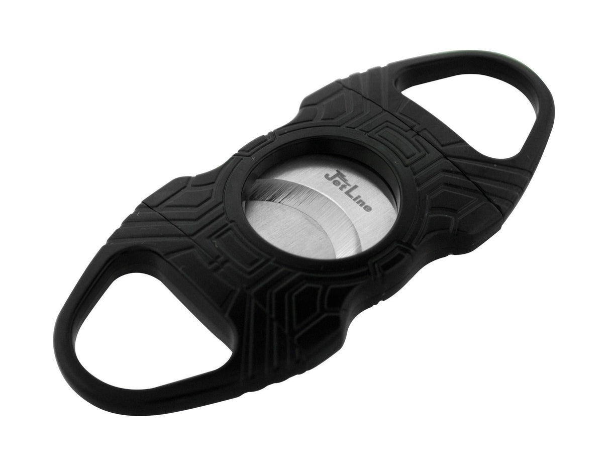 Jetline Rodeo Double Guillotine Blades Cigar Cutter Smoking Accessories Jetline Black  