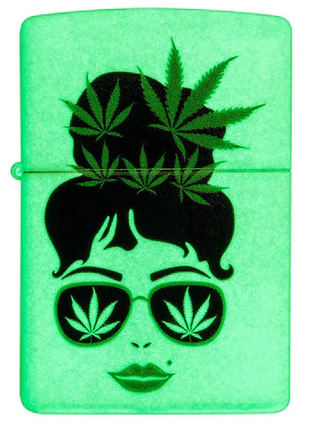 Zippo Lighter - Lady Cannabis Zippo Zippo   