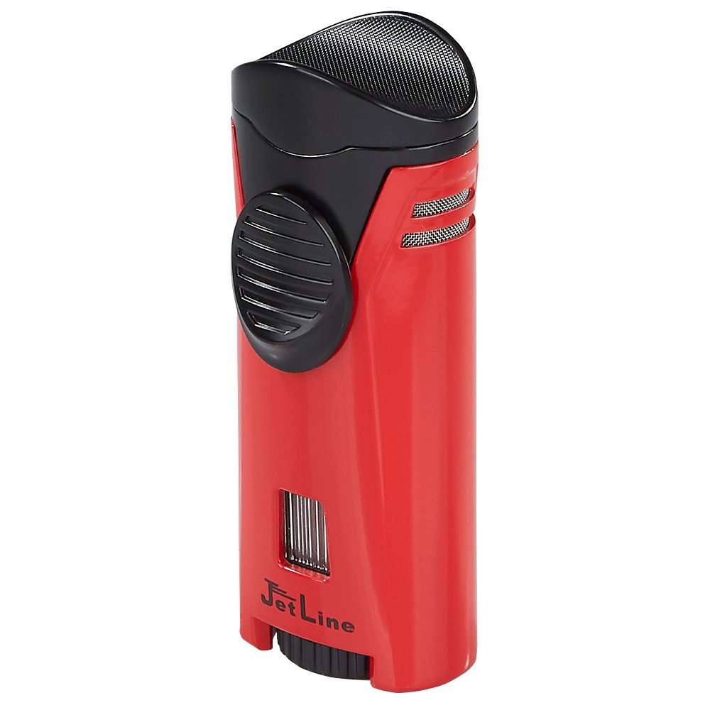 Jetline Bugle Single Flame Pocket Lighter Lighter Jetline Red  