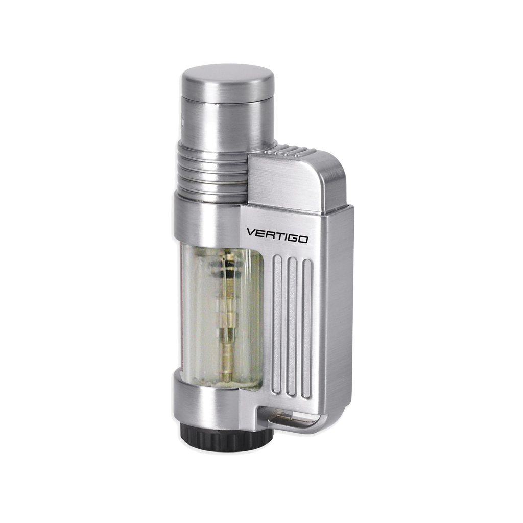 Vertigo Jolt Single Flame Torch Lighter Lighter Vertigo Clear  