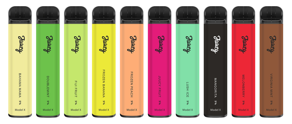 Juucy Vape Model X Disposable Pod Device - 1600 Puffs Vape Juice Juucy   