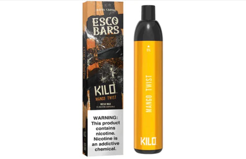 Kilo Esco Bars 4000 Puff Mesh - Disposable Pod Vape Vape Juice Esco Bars Mango Twist  
