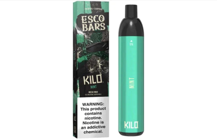 Kilo Esco Bars 4000 Puff Mesh - Disposable Pod Vape Vape Juice Esco Bars Mint  