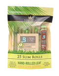 King Palm 25 Slim Rolls (25 Pack) Cannabis Accessories King Palm   
