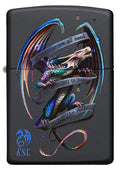 Zippo Lighter - Anne Stokes Colored Dragon Zippo Zippo   
