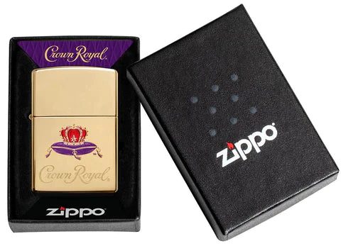 Zippo Lighter -  Crowned Crown Royal Zippo Zippo   