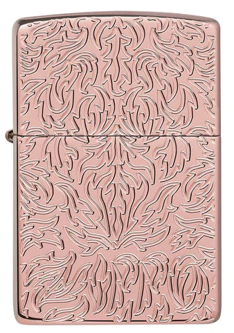 Zippo Lighter - Carved Rose Gold Zippo Zippo   