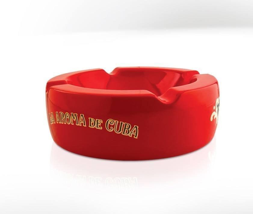 La Aroma De Cuba Ashtray - Red Smoking Accessories Ashton   