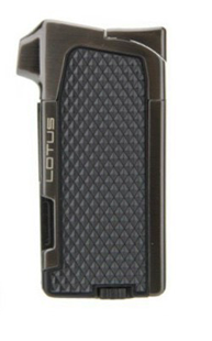 Lotus Condor Traditional Flame Pipe Lighter Lighter Lotus Gunmetal  