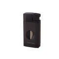 Vertigo Saber Double Flame Torch Lighter w/Fold Out V Cutter Lighter Vertigo Black  