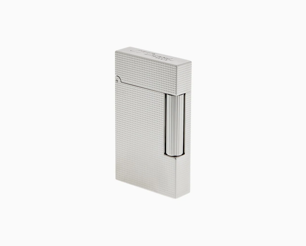S.T. Dupont Ligne 2 The Perfect Ping Lighter S.T. Dupont Microdiamond Head Palladium  