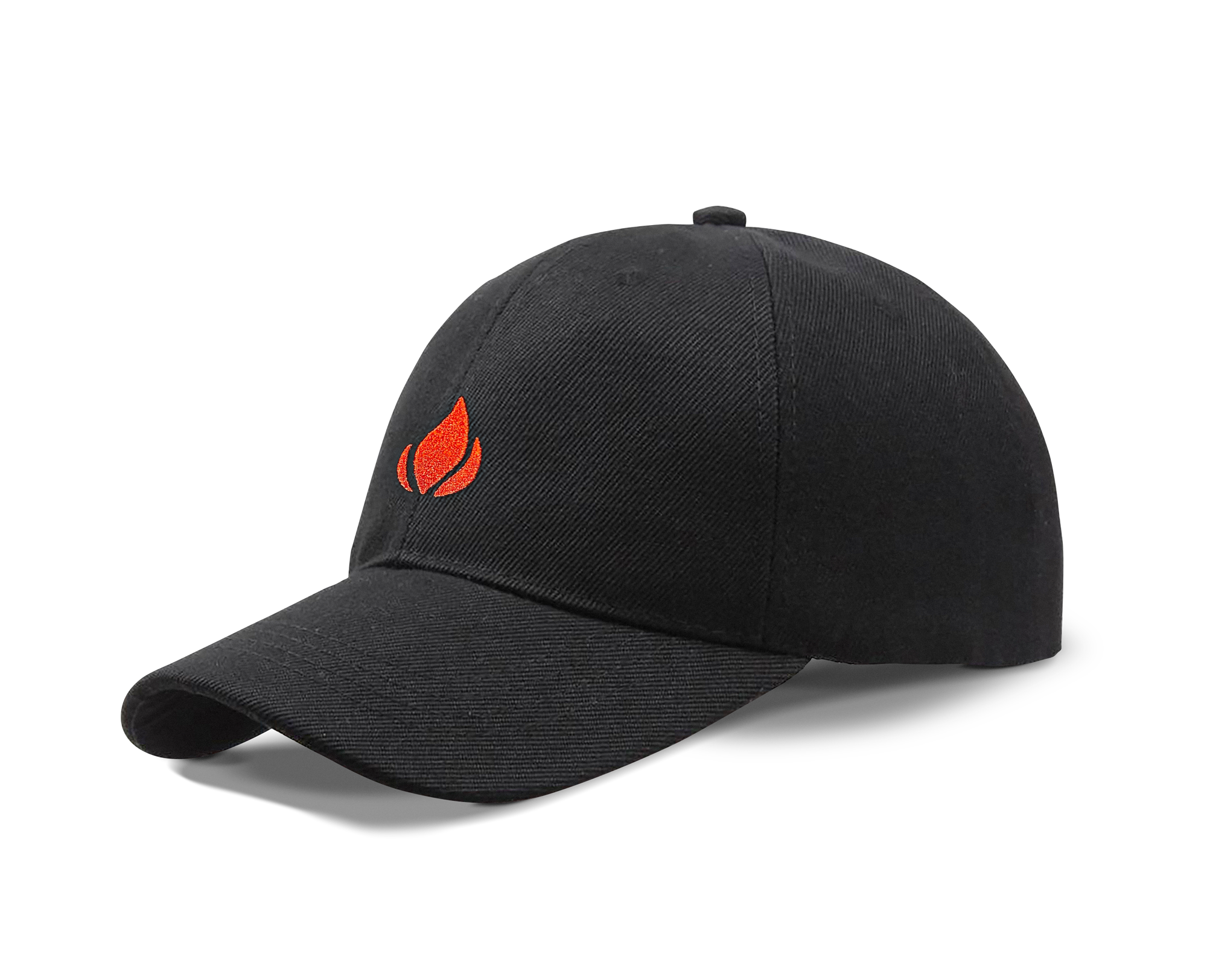 Lighterusa Black Strapback Hat Merchandise Lighter USA   