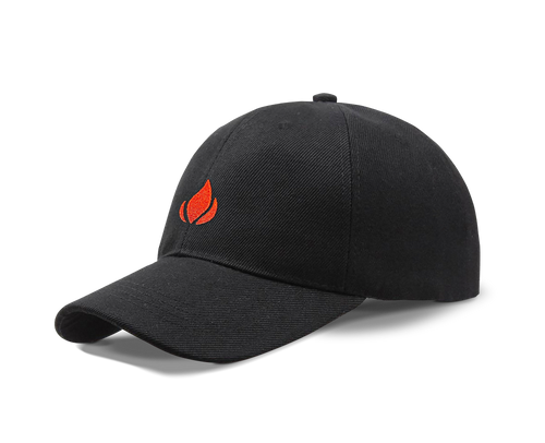 Lighterusa Black Strapback Hat Merchandise Lighter USA   