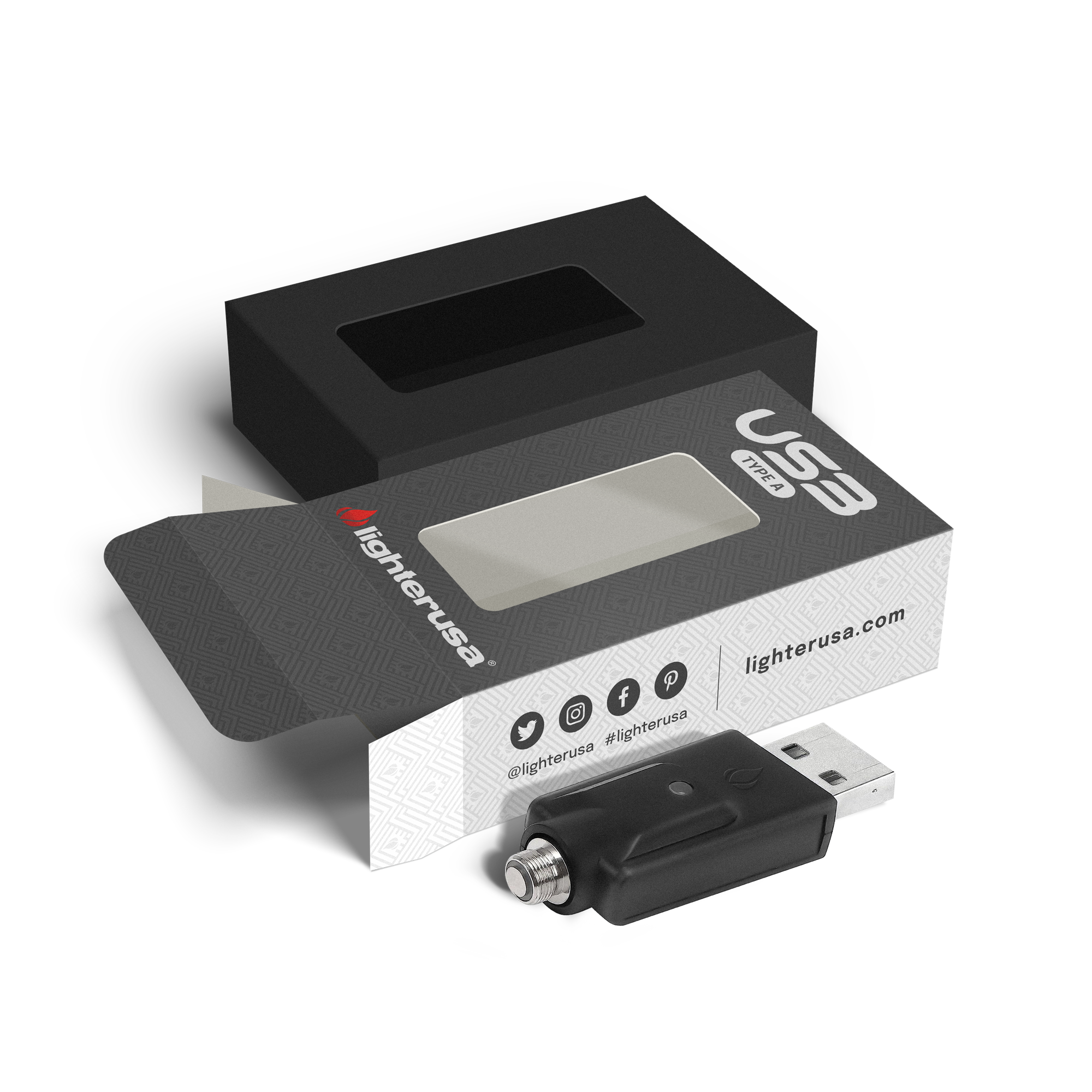 Lighter USA 510 Compatible Type A USB Charger
