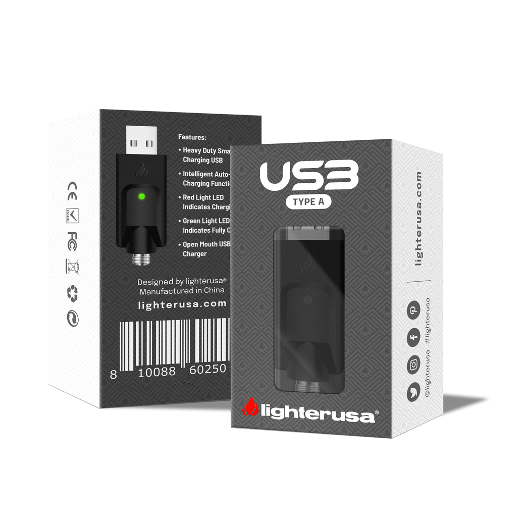 Lighter USA 510 Compatible Type A USB Charger