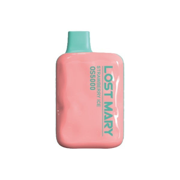 Lost Mary by Elf Bar OS5000 - Disposable Vape Vape Juice ELFBAR Strawberry Ice  