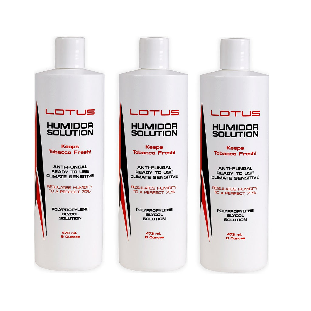 Lotus Humidifier PG Solution Smoking Accessories Lotus 8 oz 3 Pack 