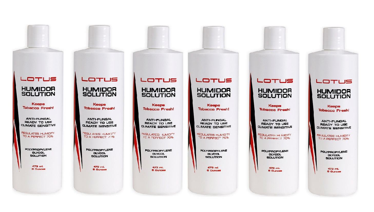 Lotus Humidifier PG Solution Smoking Accessories Lotus 8 oz 6 Pack 