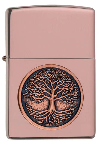 Zippo Lighter -  Tree Of Life Emblem Zippo Zippo   