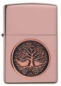 Zippo Lighter -  Tree Of Life Emblem Zippo Zippo   