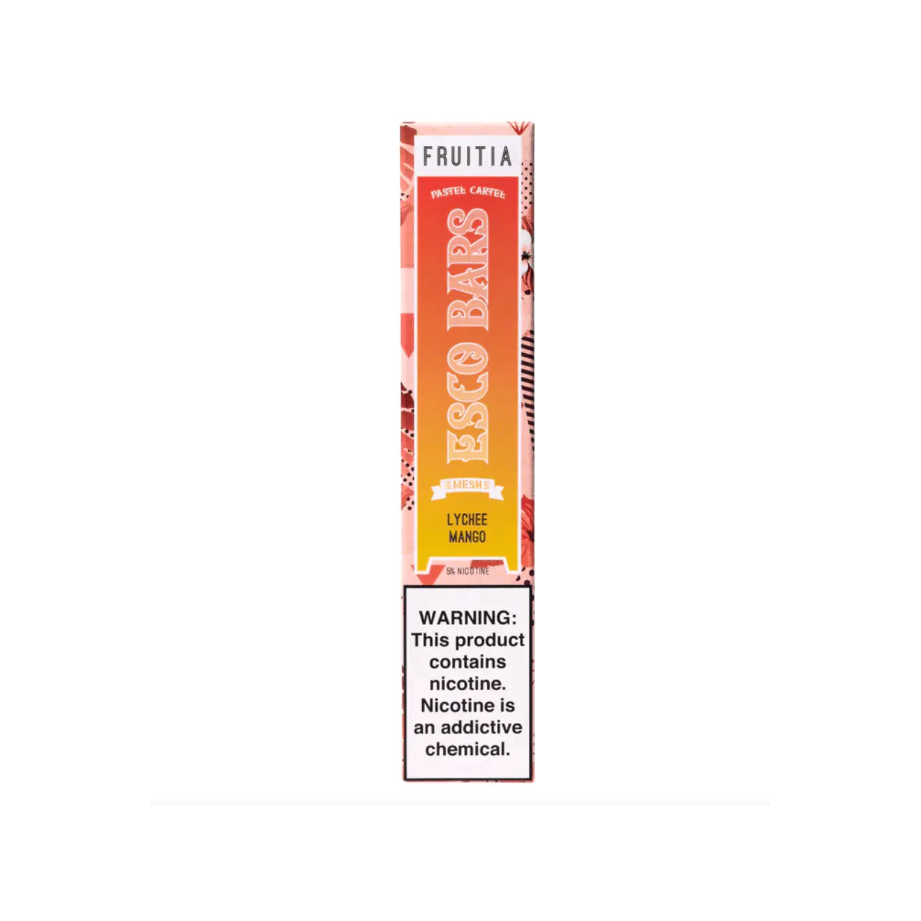 Esco Bar 2500 Mesh Disposable Vape By Pastel Cartel