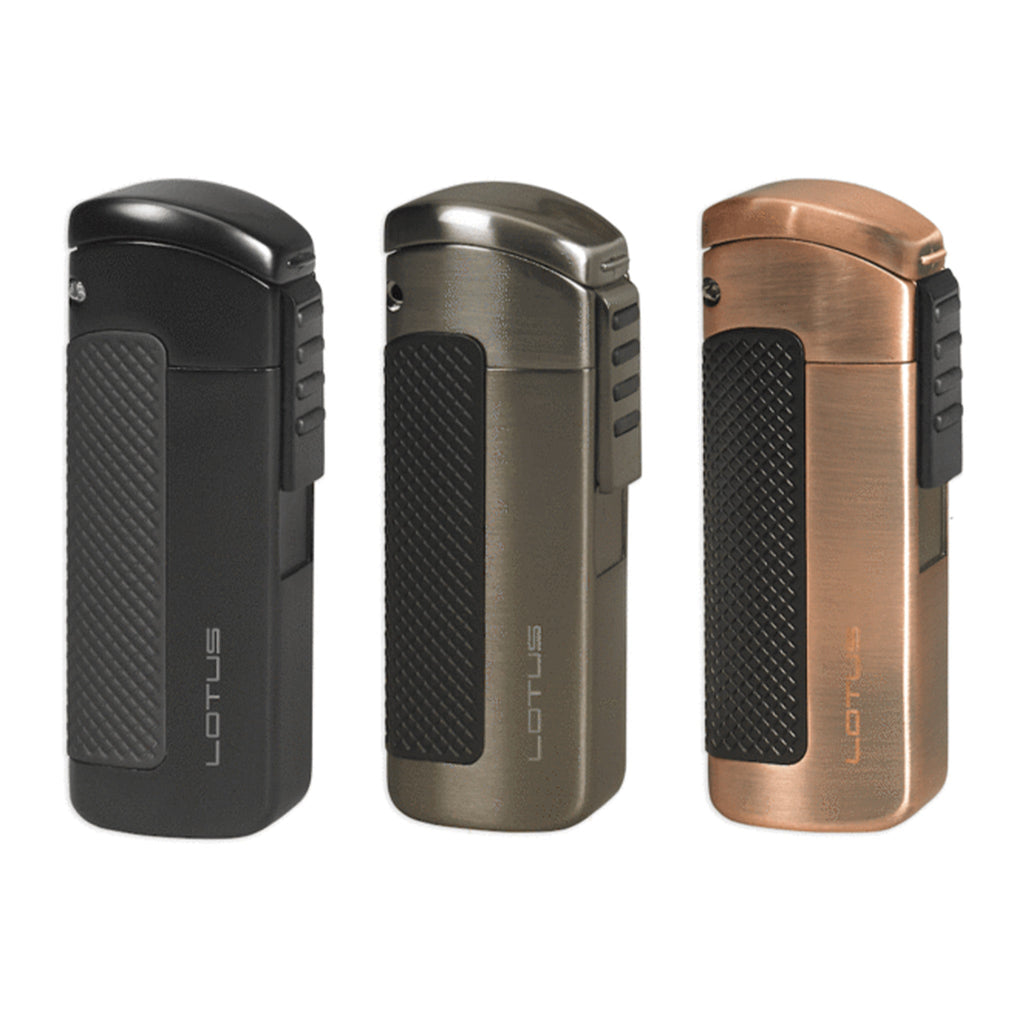 Lotus Lighter CEO L66 Triple Jet Lighter w/ Cigar Punch Lighter Lotus   